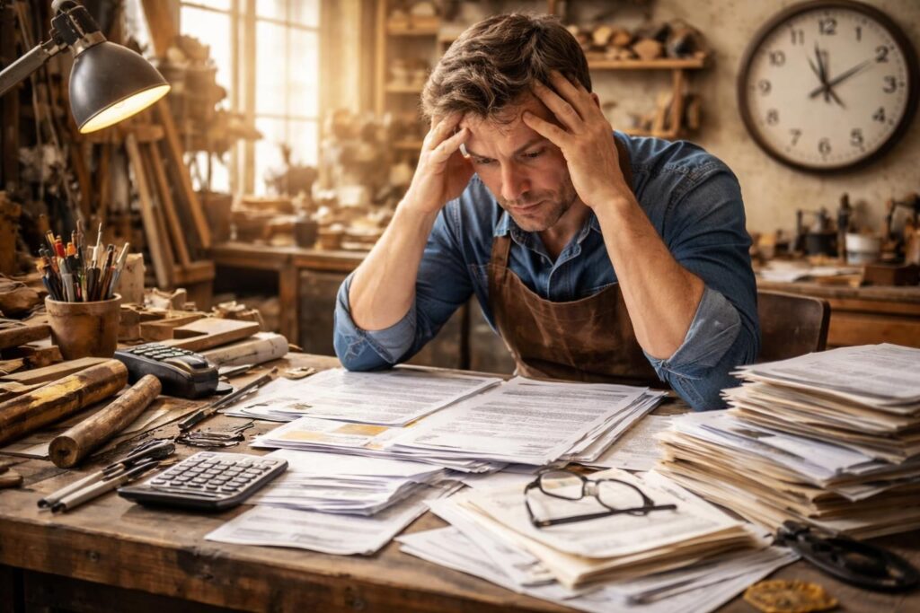 découvrez pourquoi la gestion administrative peut ralentir la croissance des artisans et comment optimiser ces processus pour booster leur développement.