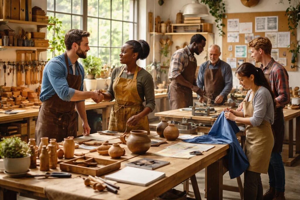 découvrez les nombreux avantages d’une coopérative d’artisans : collaboration, partage des ressources, renforcement des compétences et développement économique local.