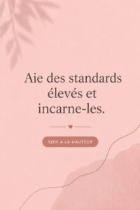 Femme réfléchissant à ses standards élevés pour une vie épanouie