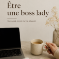 Portrait d'une femme d'affaires inspirante, rayonnante de confiance, qui incarne le leadership féminin.