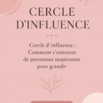 Illustration d'un cercle de personnes inspirantes partageant des idées et des rires.