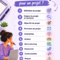 Illustration d'une note de cadrage pour un projet