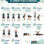 Femme sereine pratiquant sa routine matinale énergisante.