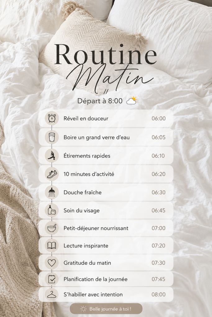 Femme en train de méditer le matin dans une atmosphère sereine