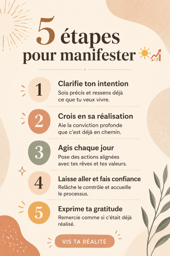 Femme méditant pour manifester ses désirs