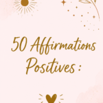 Femme souriante pratiquant des affirmations positives chaque matin