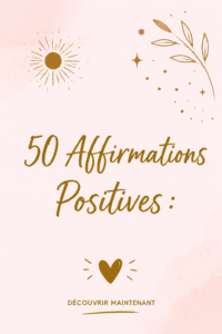 Femme souriante pratiquant des affirmations positives chaque matin