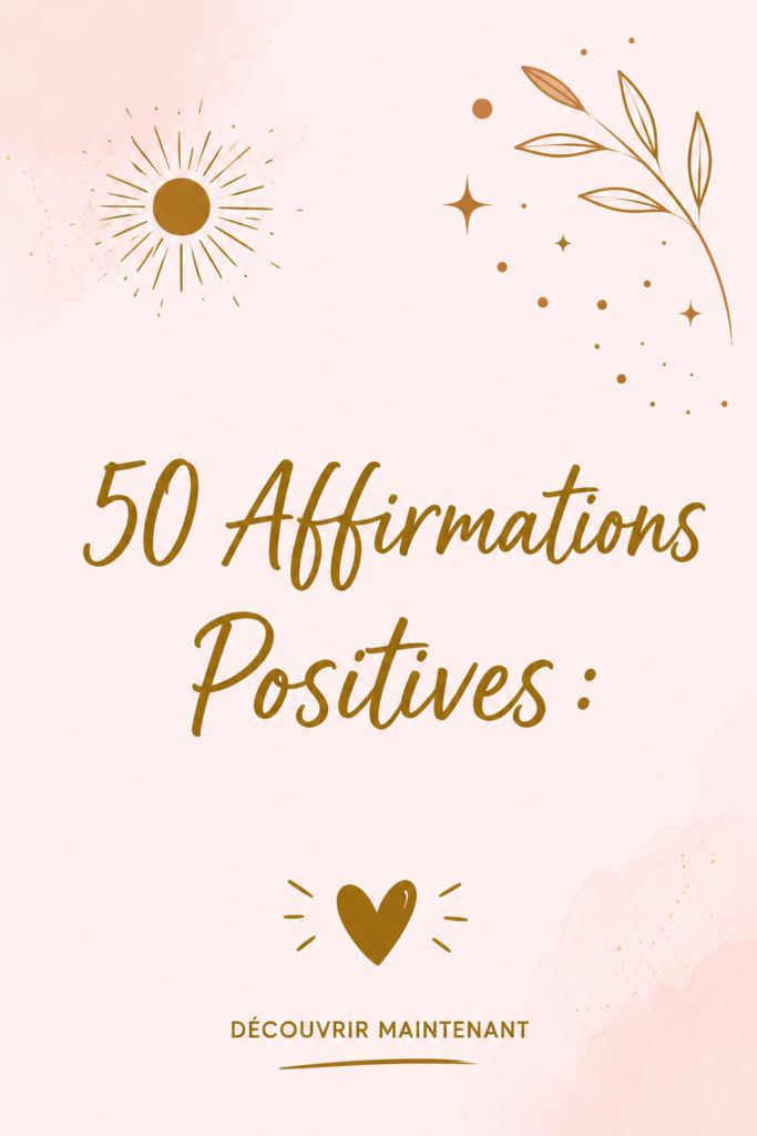 Femme souriante pratiquant des affirmations positives chaque matin