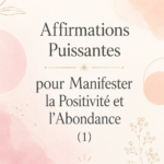 Une femme réfléchissant paisiblement en répétant des affirmations positives