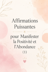 Une femme réfléchissant paisiblement en répétant des affirmations positives