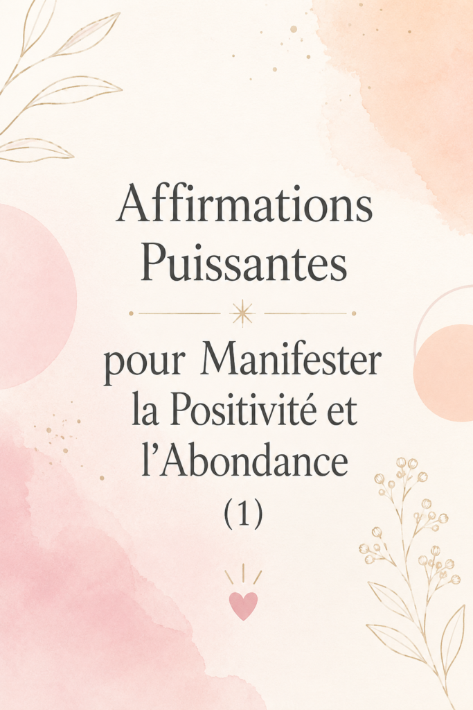 Une femme réfléchissant paisiblement en répétant des affirmations positives