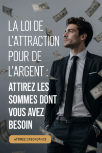 Femme méditant pour attirer l'abondance financière avec la loi de l'attraction