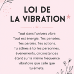 Illustration représentant l'harmonie et la loi de la vibration avec des couleurs apaisantes.