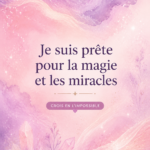 Femme souriante devant un paysage enchanteur, illustrant la recherche de moments magiques