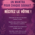 Femme méditant avec un mantra entourée de nature