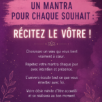 Femme méditant avec un mantra entourée de nature