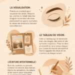 Femme méditant avec intention pour manifester ses désirs