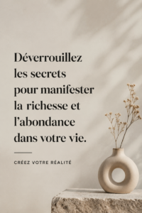 Image d'une femme souriante, symbolisant l'abondance et la prospérité dans sa vie