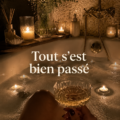 Image d'une femme souriante se tenant face à un paysage serein, représentant le dépassement des difficultés.