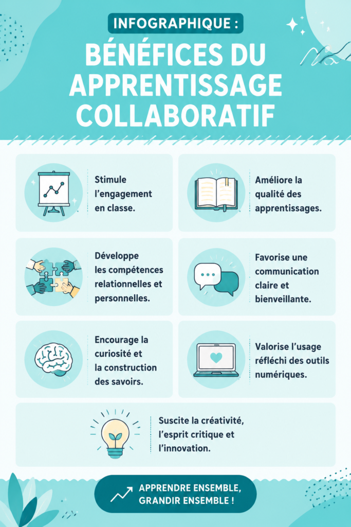 Illustration d'un groupe de personnes travaillant ensemble dans un cadre collaboratif