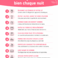 Femme détendue profitant d'une nuit paisible avec un sourire sur le visage.