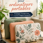 Une sélection de housses élégantes et protectrices pour ordinateurs portables.