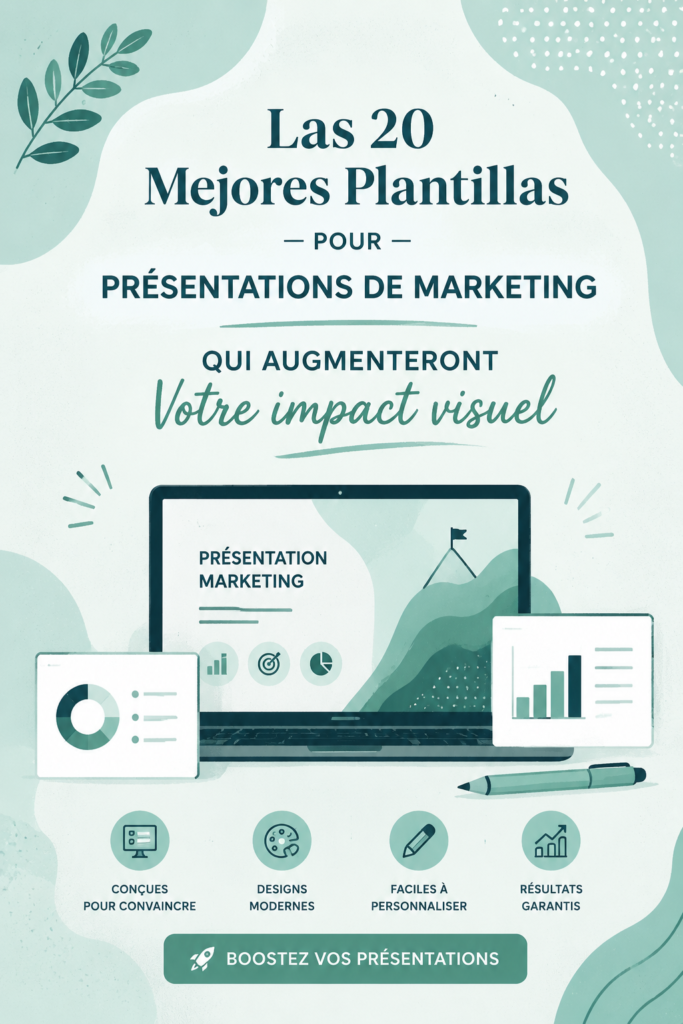 Présentation d'un modèle marketing moderne et engageant