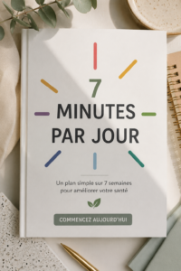 Femme utilisant son temps de manière productive en 7 minutes