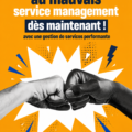 Capture d'écran de l'interface utilisateur de Jira Service Management, mettant en avant ses outils de gestion.
