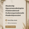 Leadership au travail avec une approche consciente et bienveillante