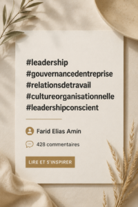Leadership au travail avec une approche consciente et bienveillante