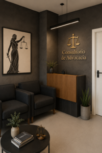 Cabinet d'avocat moderne bien aménagé pour une meilleure productivité