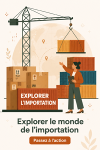 Femme d'affaires examinant des documents d'import-export dans un bureau