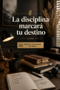 Une femme méditant paisiblement, incarnant la discipline et le développement personnel.