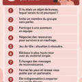 Un groupe d'adultes participant à une dynamique de groupe, sourires aux lèvres.