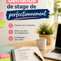 Un exemple de lettre de demande de stage bien rédigée avec des sections clairement identifiées.