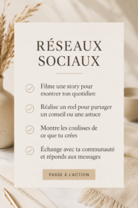 Une femme utilise son ordinateur pour développer sa stratégie sur les réseaux sociaux.