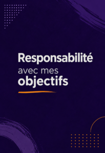 Une femme concentrée sur son cahier, planifiant ses objectifs de manière responsable.