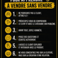 Femme souriante discutant avec un client de manière amicale et non intrusive.