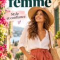 Femme habillée élégamment avec un style moderne