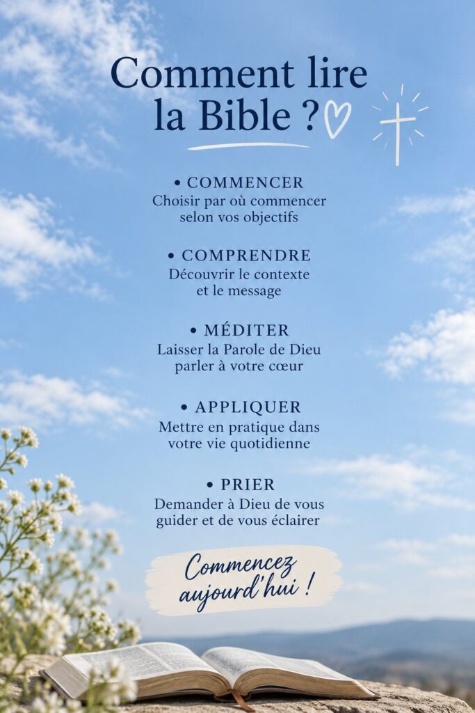 Femme lisant une Bible dans un cadre paisible, illustrant une pratique spirituelle enrichissante.