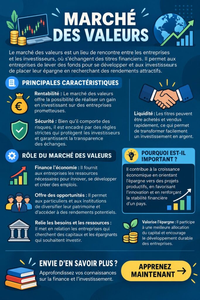 Femme en train de consulter des informations financières sur le marché des valeurs.