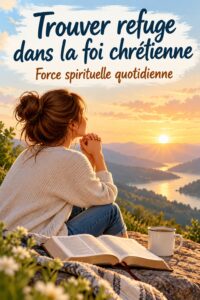 Femme lisant Jérémie 29:11 pour renforcer sa confiance en elle.