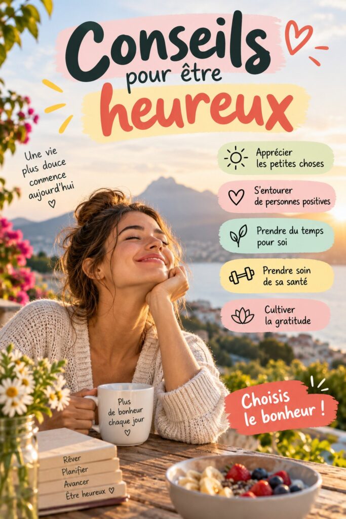 Femme souriante profitant d'un moment de bonheur en pleine nature.