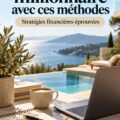 Femme examinant ses finances avec un ordinateur et un carnet
