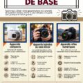 Une femme souriante tenant un appareil photo, prête à capturer des moments