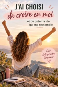 Femme souriante exprimant la confiance en soi, symbole de réussite et d'épanouissement personnel.
