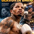 Fond d'écran dynamique de Gervonta Davis, un boxeur inspirant.