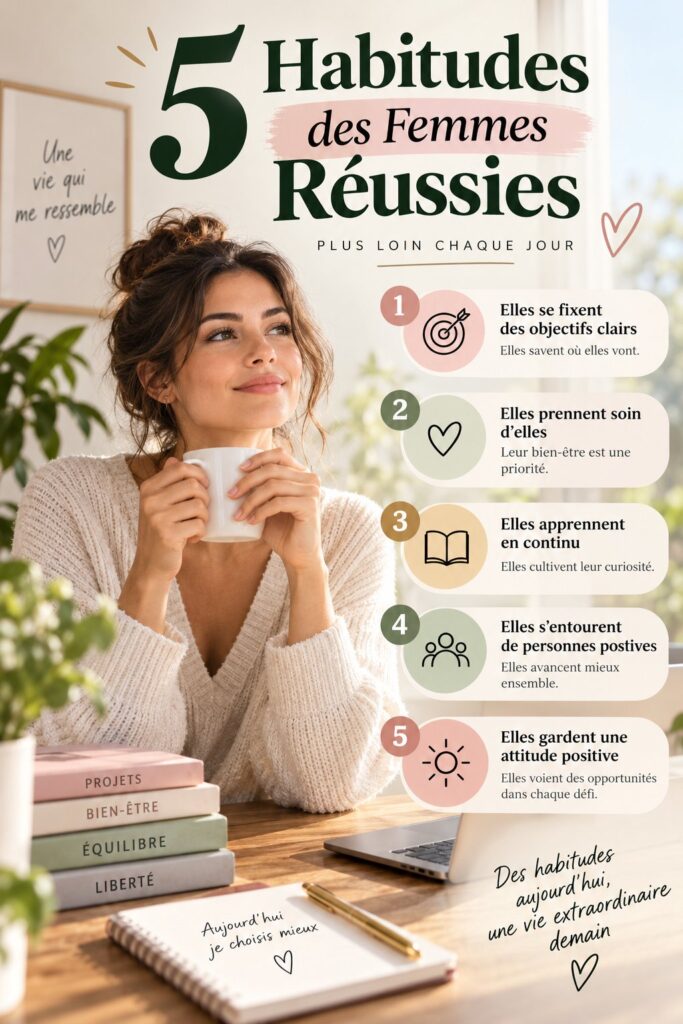 Illustration de femmes inspirantes partageant des moments de succès