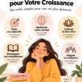 Kit de ressources gratuites pour la croissance personnelle, avec des outils variés sur une table en bois.